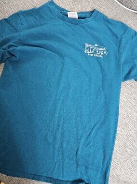 Gold Rush West Virginia Teal Graphic Tee